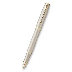 Parker IM Monochrome Champagne DUO box sada plnicí pero a kuličkové pero
